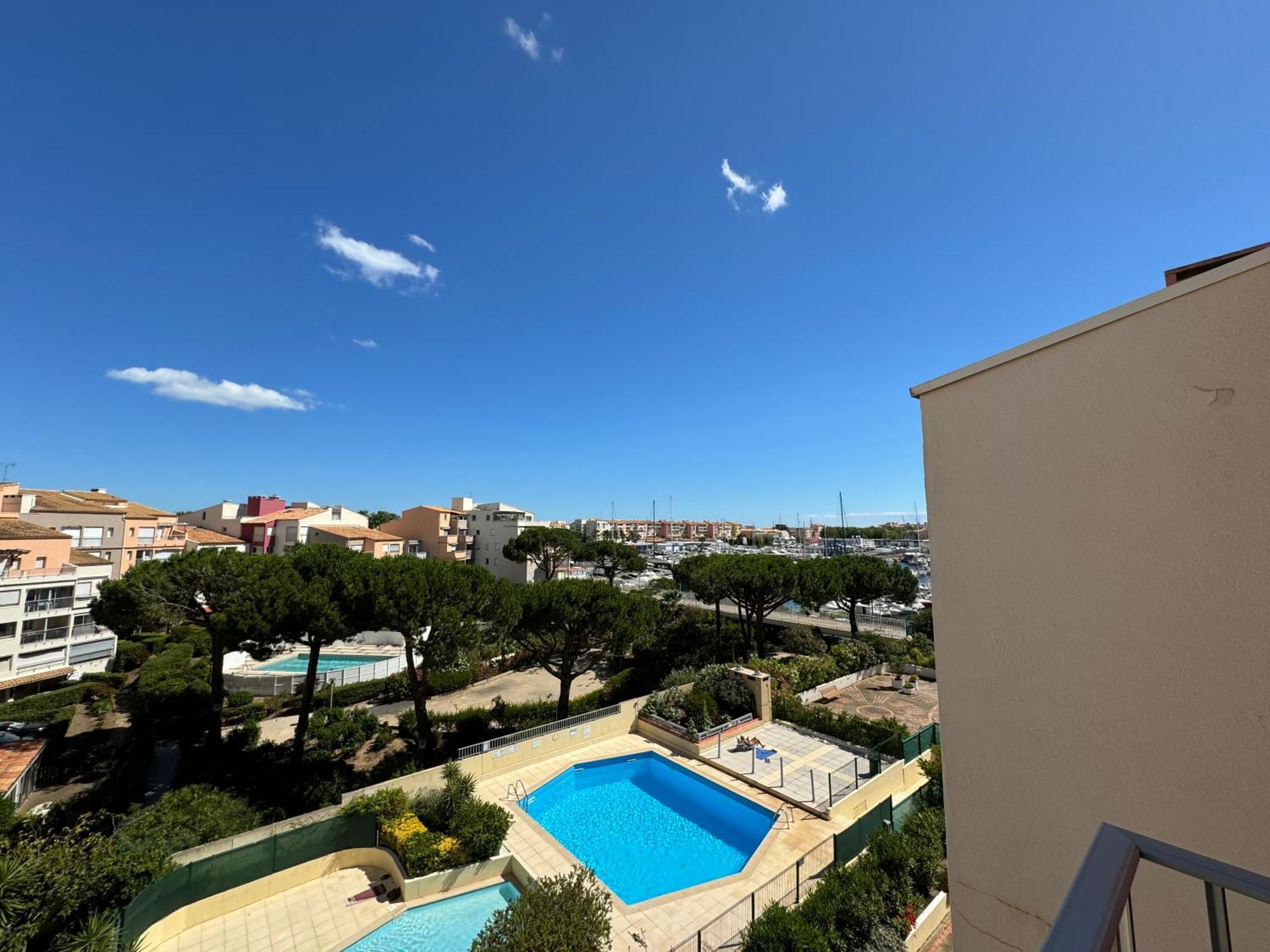 T1 Cap D'Agde Piscine Port Apartment Exterior photo